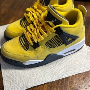 Yellow and Black Sneakers